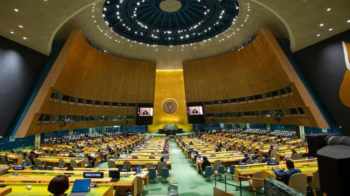 UN General Assembly Hall