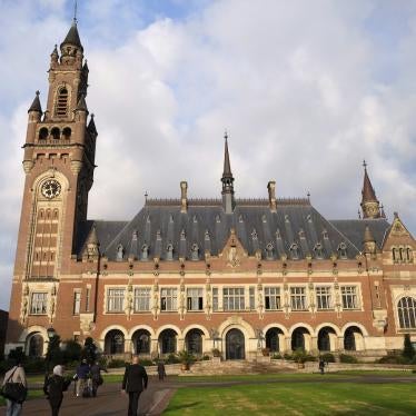 The International Court of Justice in The Hague, Netherlands, August 27, 2018.