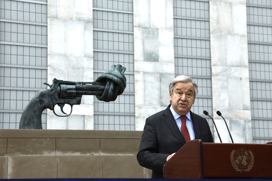 United Nations Secretary-General António Guterres